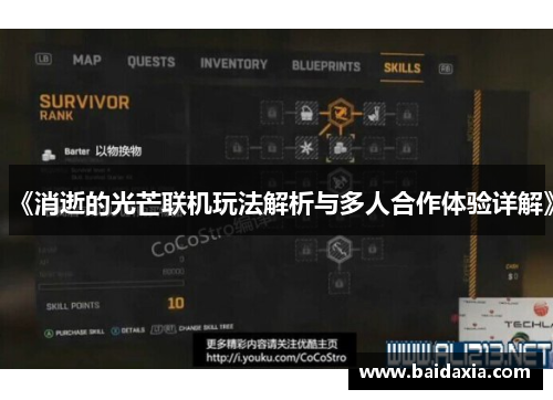 《消逝的光芒联机玩法解析与多人合作体验详解》